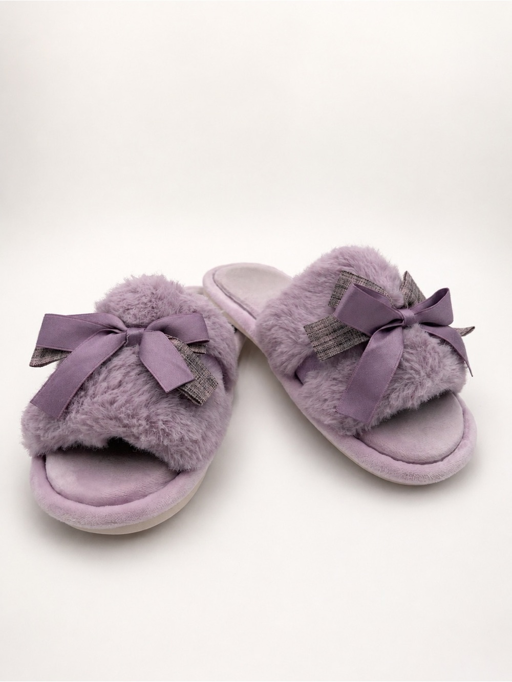 Unbranded • Cozy Faux For Bow Slippers